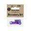 Peaty's X Chris King Tubeless Valve Accessory Kit in Purple
