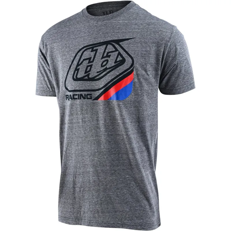 Troy Lee Designs Precision 2.0 Youth T-Shirt in Vintage Gray